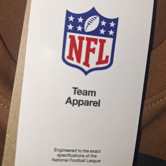 Nike Dri-fit Official NFL Cleveland Browns Brown T-Shirt In A Mens Large. NWT - Picture 6 of 12